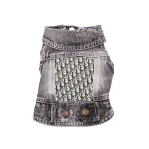 Denim Dog Jacket Black